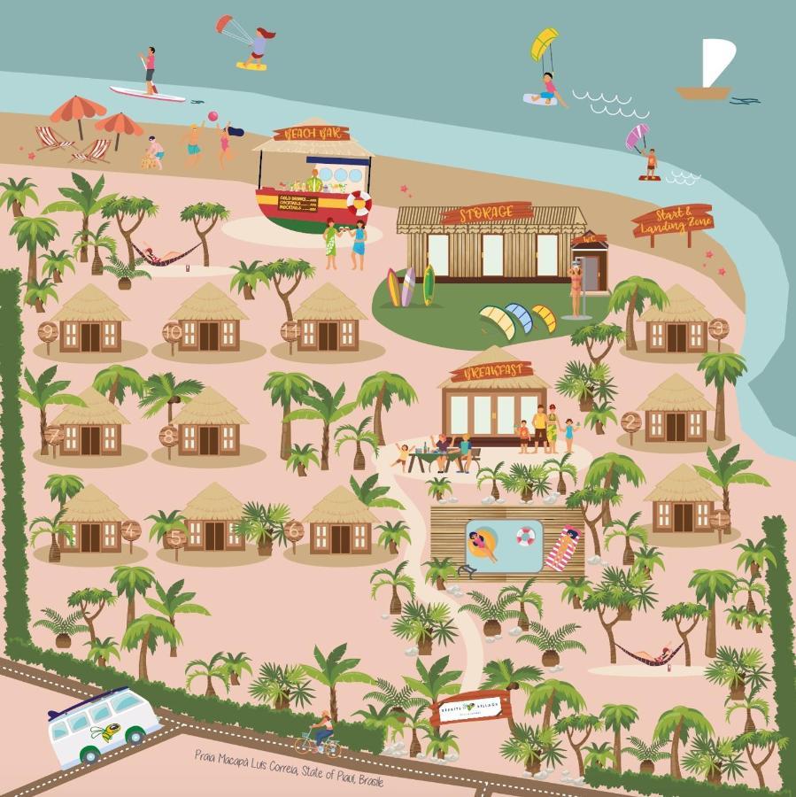 Beekite Wind Village ลุยส์กอร์เรยา ภายนอก รูปภาพ